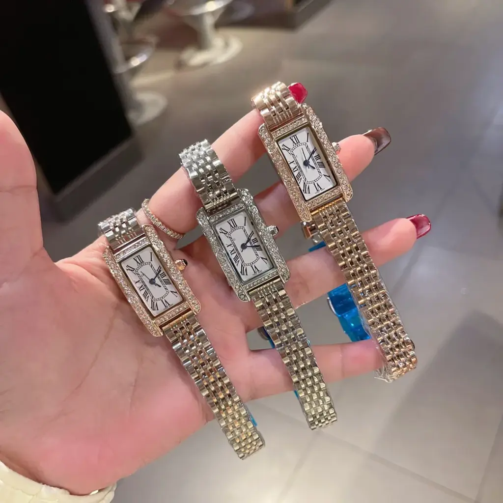 Women’s Luxury Diamond Designer Watch – Elegant Noble Wristwatch for Dinner, Travel & Parties