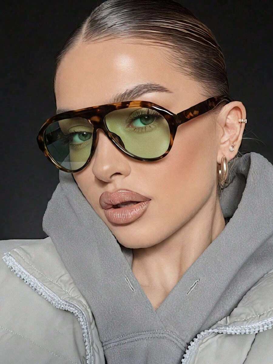 Retro Oversized Unisex Fashion Goggles for Street & Daily Wear